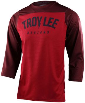 Troy Lee Designs Ruckus 3/4 Jersey, Camber Oxblood