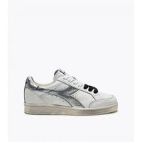 diadora deportivas moda 201183746 prestige metallic wn-c6103 bianco argento para mujer