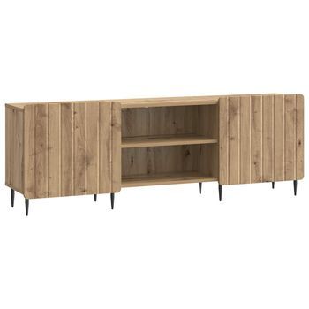 Mueble De Tv 150 X 31 X 52 Cm Roble Artisan Vidaxl