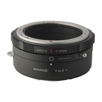 Anillo adaptador de montura de lente XPIMAGE para lentes Nikon F AI AIS a cámaras Sony E Mont A7M3 A7M4 A7M5