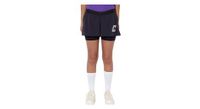 pantalon corto azul marino 2 en 1 para mujer circle legend