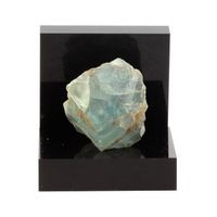 fluoritis verde - piedra natural de francia haute -savoie y savoie - cristal curativo proteccion psiquica equilibrio emocional  869 ct - certificado de autenticidad incluido  27 x 25 x 22 mm