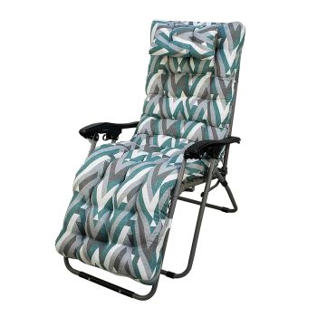 REINO MANSIDI Cojín Tumbona Exterior 180x50x6cm | Fácil de Transportar | Ideal para Exteriores