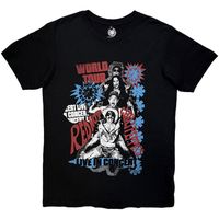 red hot chili peppers camiseta blood sugar sex magik tracklist para mujer