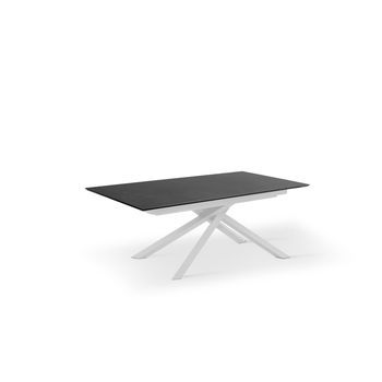 Xavier - Mesa Extensible (170/270 X 90 Cm) En Hpl Blanco