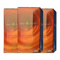 padro vino rosado rosado bag in box 5 l 13 vol pack de 3 unidades