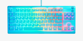 TECLADO STEELSERIES APEX 3 TKL AQUA (USA) (64933)