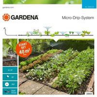 sistema de micro-goteo plantacion starter set 40 m 13015-20 gardena