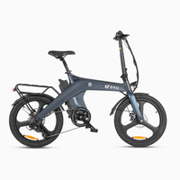 bicicleta electrica plegable para ciudad dyu t1 250w 36v 10ah con sensor de par