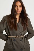 gold link chain waist belt metallics