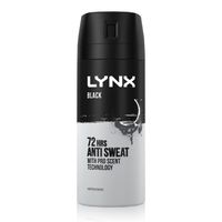 lynx anti-perspirant spray black