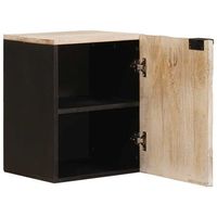 gabinete colgante de bano con estante 38 x 33 x 48 cm