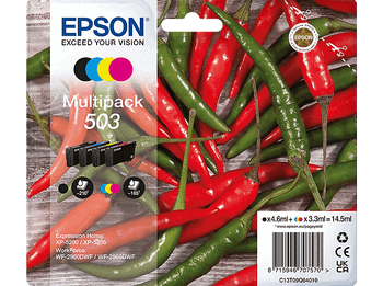Cartucho de tinta - Epson 503 INK Multipack, 4 Colores