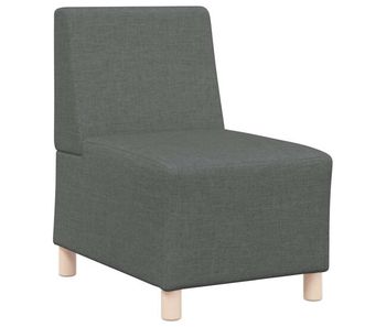 Sillón sofá - sofás de salón tela gris oscuro 55 cm