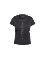 camiseta de trail adidas agr shirt mujer negro