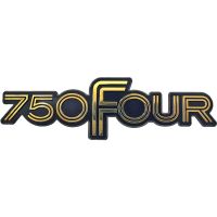 emblema del panel lateral honda cb 750 f super sport