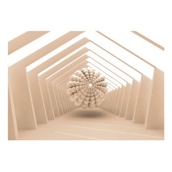 Papel Pintado 3d - Abstract Corridor (150x105 Cm)