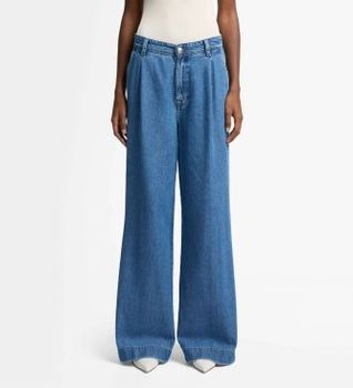 7 For All Mankind para mujer. 7UL30E381BB Jeans Hilo azul (27), Casual, Algodón