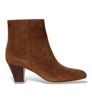 lauren ralph lauren para mujer 802p15713002 botines emersyn de ante con tacon marron 36 piel 3 a 5cm cremallera casual