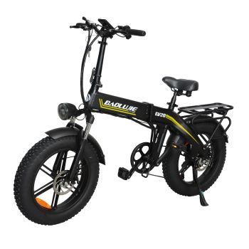 [CEU DIRECT] BAOLUJIE D7 Bicicleta eléctrica 48V 16Ah Batería 500W Motor Velocidad máxima recomendada 25KM/H Neumáticos
