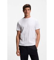 boss para hombre 50548649 camiseta mirror artwork blanco xl casual algodon manga corta