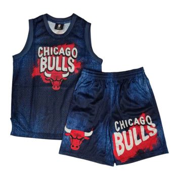 Equipacion Chicago Bulls NBA Heating Up de Outerstuff Junior