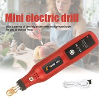 mini taladro electrico mini taladro de mano herramienta rotativa usb inalambrico pluma de grabado para carpinteria herramientas dremel para joyeria metal y vidrio