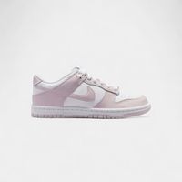 nike zapatillas dunk low white light violet gs para mujer
