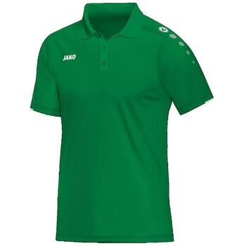 Jako Polo Polo Classico vert para mujer