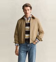 gant para hombre 7006687 chaqueta moleskin harrington beige s casual algodon taupe