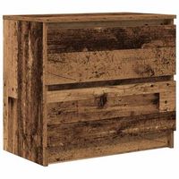 mueble de tv de madera antigua 60x35x54 cm madera ingenieria vidaxl