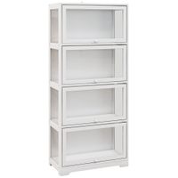 vitrina coleccionista 59x30x139 cm blanco