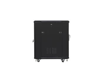 Rack independiente Lanberg FF01-6815-23B 19U 800 kg ventilación y cerradura negro