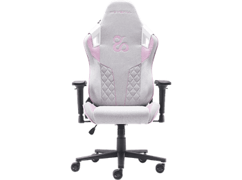 Silla gaming - Newskill Takamikura V2, Reposabrazos 4D, Tela Transpirable, Cojines Lumbar y Cervical, Reclinable en 180º, Hasta 136 kg, Rosa