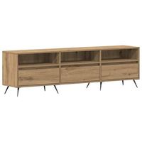 gabinete de tv roble artisan 150 x 30 x 445 cm