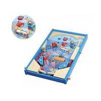 gran maquina de pinball de madera bajo el mar
