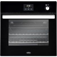 belling bi602g gas oven - black black