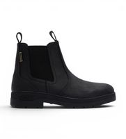 barbour para hombre mfo0817 botines de piel chelsea turnbull negro 45 plano ninguno casual