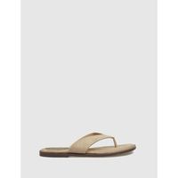 kamome trends sandalias sandalia de dedo micol beig para mujer