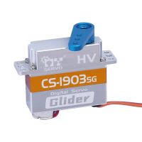 servo mini rc para modelo de coche modelo de aeronave y drone de metal completo con copa hueca cs-1903sg 3kg