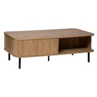 mesa baja colva beige 2 puertas 120x60cm