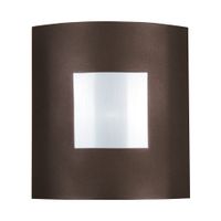 aplique de pared metal marron