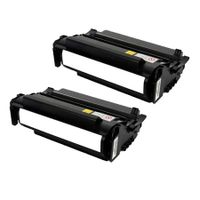 compatible multipack dell s2500 printer toner cartridges 2 pack -593-10024