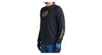 maillot de manga larga troy lee designs skyline iconic negro