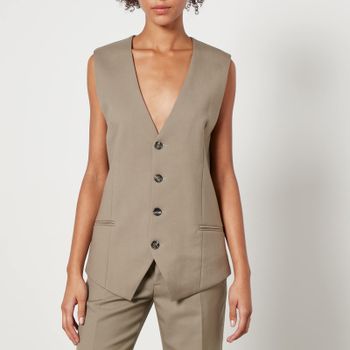 AMI Wool-Twill Waistcoat - XL