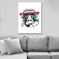 pintura decorativa lienzo 112127395170100 multicolor 70x100 cm