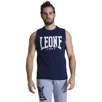 Leone 1947 Camiseta tirantes Man T-Shirt Sleeveless Big Logo para hombre