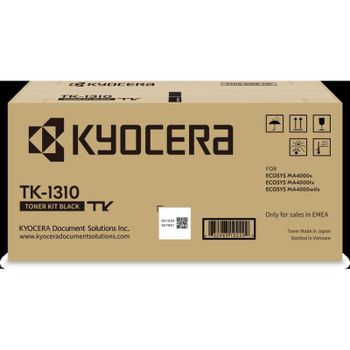 Tóner Kyocera TK-1310 Original Negro 3000 páginas
