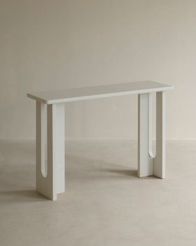 Consola de microcemento 120x33cm