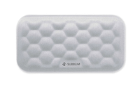 subblim alfombrilla ergo airpadding mouse wrist silver